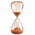 Kupfer Sanduhr Glas 60 Minuten Timer Dekoration