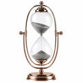 Kupferfarbene Sanduhr, Rotierbar, 60 Minuten Timer