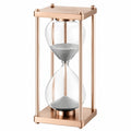 Sanduhr 60 Minuten mit Roségoldrahmen