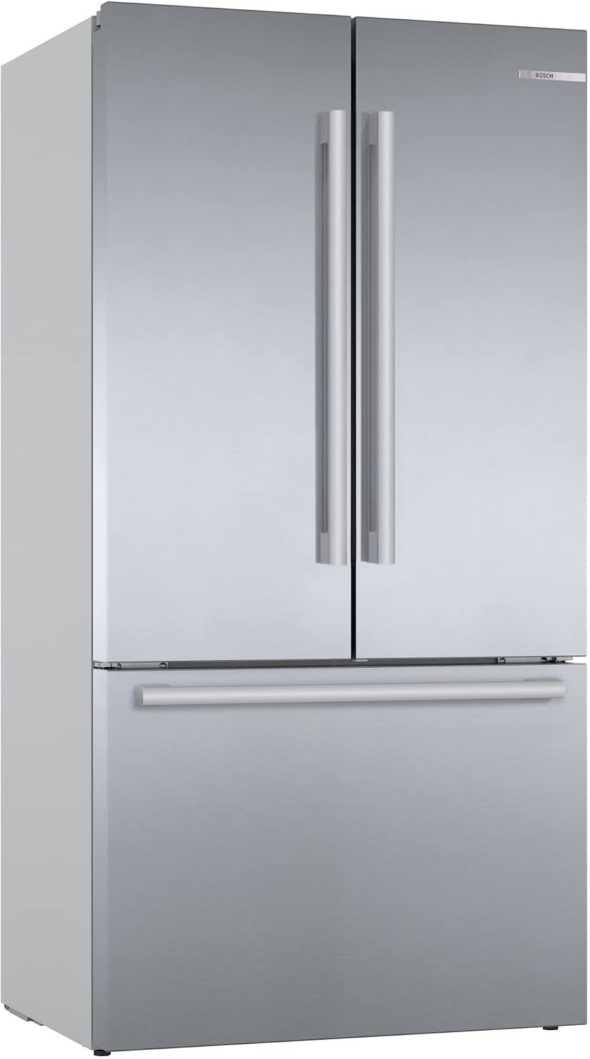 Bosch KFF96PIEP Serie 8 Smarter French Door Kühlschrank, 183 × 90,5 cm, 402 L Kühlen & 171 L Gefrieren, VitaFresh pro 3x längere Frische