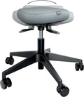 Leitz Ergo Active Höhenverstellbarer Sitzhocker (47-60 cm) mit Rollen Tisch, belastbar bis 110 kg, Breite 60 cm, 65770095