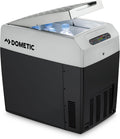 DOMETIC TCX21 elektrische Kühlbox, 21 LITER, Display, 12/24V und 230V, Tragbare elektrische Kühl- und Warmhaltebox für Auto