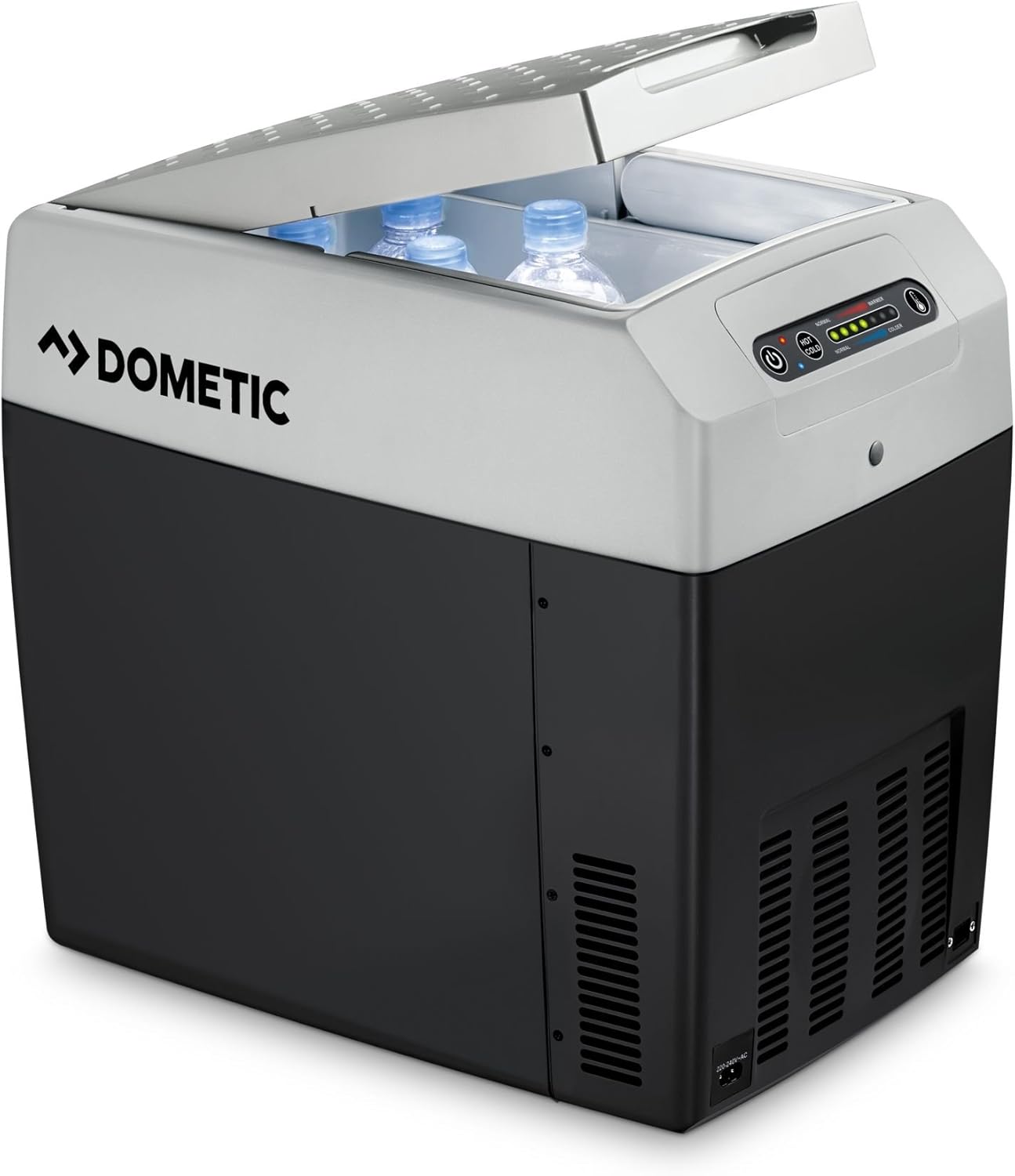 DOMETIC TCX21 elektrische Kühlbox, 21 LITER, Display, 12/24V und 230V, Tragbare elektrische Kühl- und Warmhaltebox für Auto