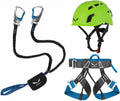 Klettersteigset Salewa mit Attac Bremse+Evo Klettersteiggurt+Toxo 3.0 Klettersteig, verstellbar