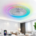 Deckenventilator, 28 dB, Fernbedienung, App-Steuerung, Timer, dimmbares Licht