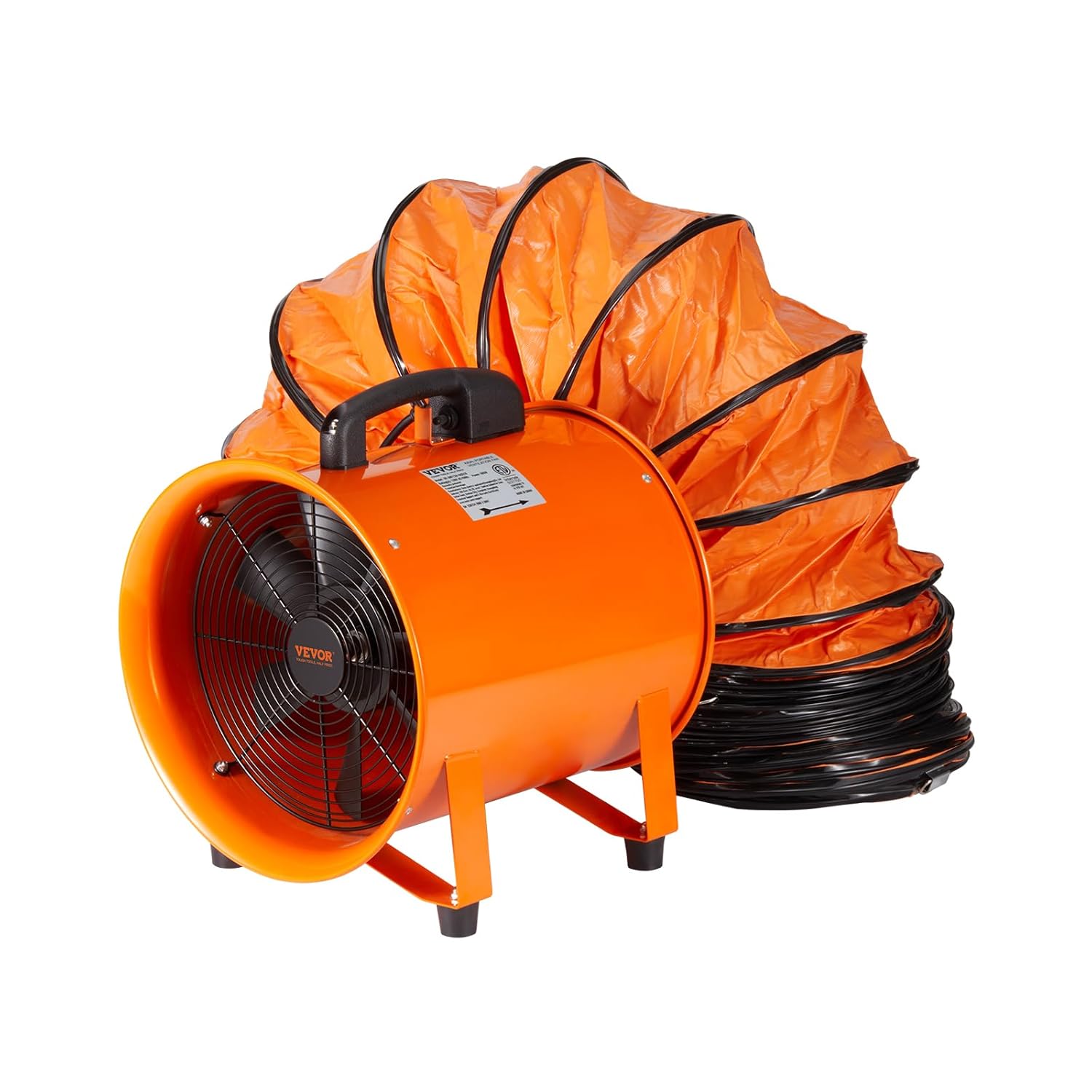 VEVOR Bauventilator 367-W-AC-Motor Baugebläse 2800 U/min Baulüfter Gebläse 2574