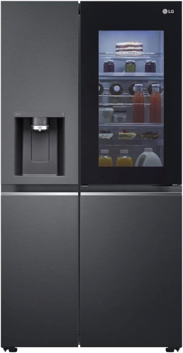 LG GSXV90MCDE Side-by-Side Kühlschrank, NoFrost, Schnellgefrieren, Wasserspender