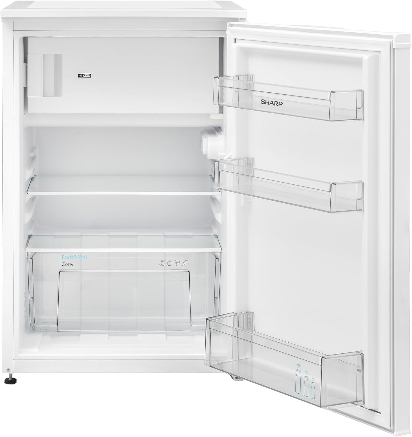 SHARP SJ-UD121T2 W-EU Kühlschrank, 121L Nutzinhalt