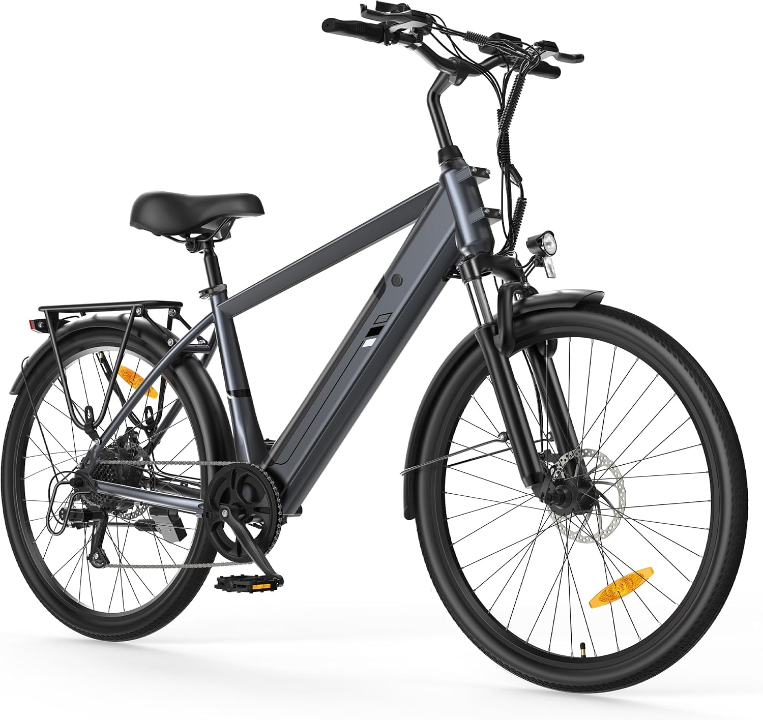 Touroll J1 ST/J2 26'' E Bike Fahrrad, 250 W, Display, Elektrofahrrad Trekkingrad E-Bike Herren Damen mit 561.6Wh Akku, 100km Reichweite