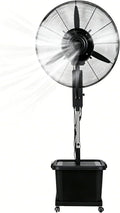 42L Nebelventilator Schwerlast, Teleskophöhe 160-200 cm, Garage( 71 cm), Oszillation, 3 Geschwindigkeiten, 90 Schwenk