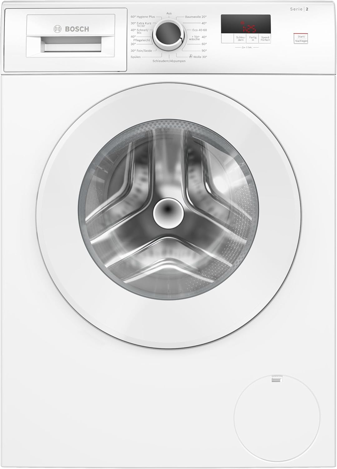 Bosch WGE02420, Serie 2, Frontlader Waschmaschine, 7 kg, Serie 2, 1400 UpM