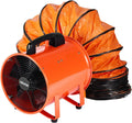 VEVOR Bauventilator 365-W-AC-Motor Baugebläse 2810 U/min Baulüfter Gebläse 1214, 1214 L