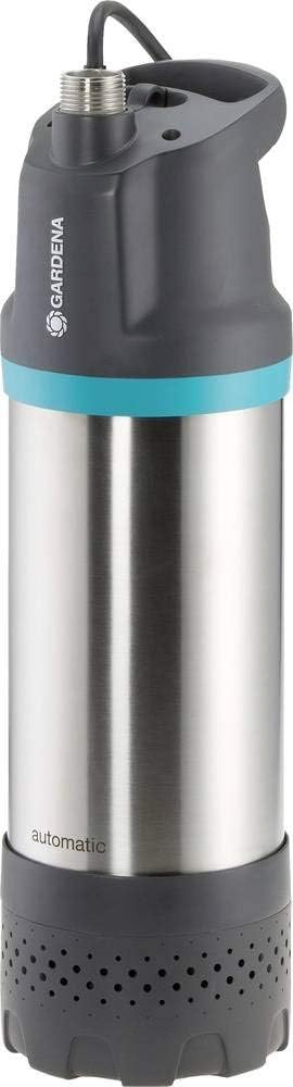 Gardena Tauch-Druckpumpe 6100/5 inox automatic: Automatische Tauchdruckpumpe mit 6, Eintauchtiefe 12 m 10,6 kg Gewicht ca, 900 W, 6.100 l