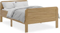 Homestyle4u Komfortbett Seniorenbett 120 × 200 Natur Holz | Bett, verstellbar