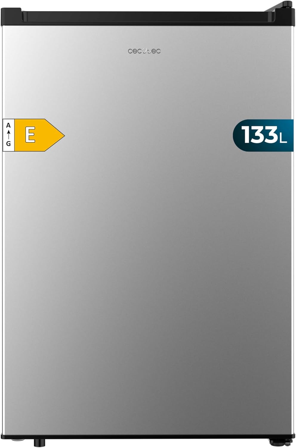 Cecotec Mini-Kühlschrank, 83,5 cm Höhe, 133 L, LED-Innenbeleuchtung