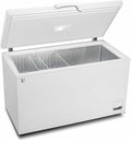 METRO Professional Gefriertruhe, 500 L, 125 W, Tiefkühltruhe, 2 Ablagekörbe, Temperaturalarm, Alarmfunktion