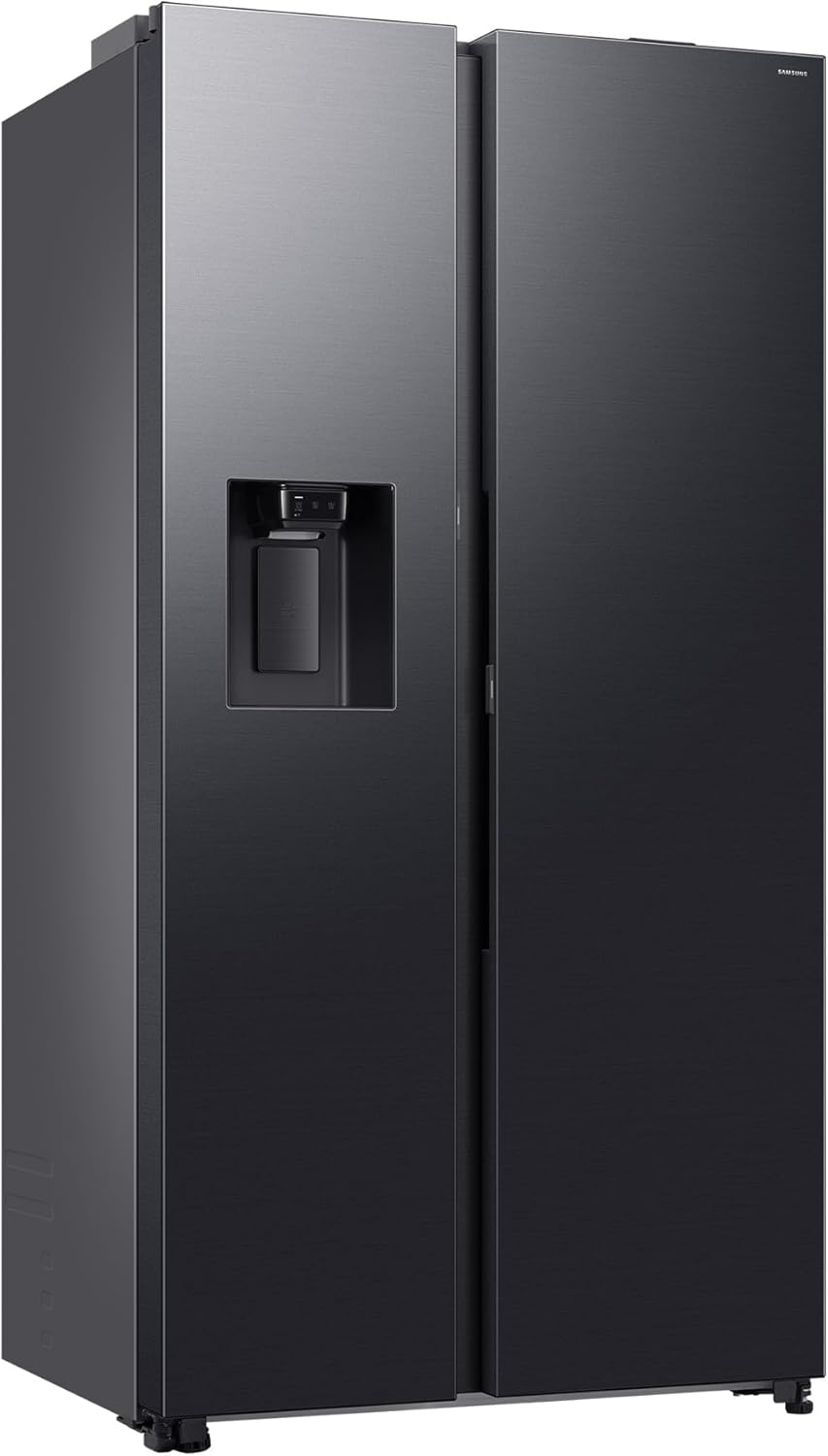 Samsung RS80F64KEFEF Side-by-Side, 178,4 cm, 640 l, Inverter, AI Kühlschrank mit Gefrierfach, Wasserspender