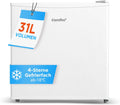Comfee Freistehend, RCU40WH2(E) Mini Gefrierschrank, 41 dB, RCU40WH2(E) Mini Gefrierschrank/31L, 147kWh/Jahr/Weiß, wechselbarer Türanschlag
