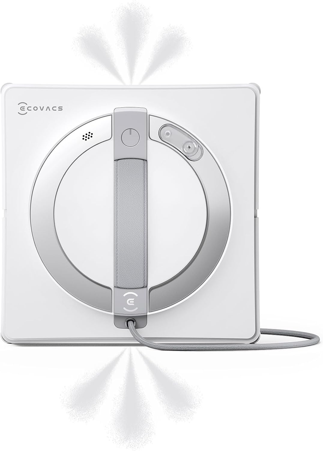 ECOVACS WINBOT W2 PRO Fensterputzroboter, App-Steuerung, 3-Düsen-Wassersprüher, 10-Stufen-Schutzsystem, Win-SLAM 4.0 Pfadplanung