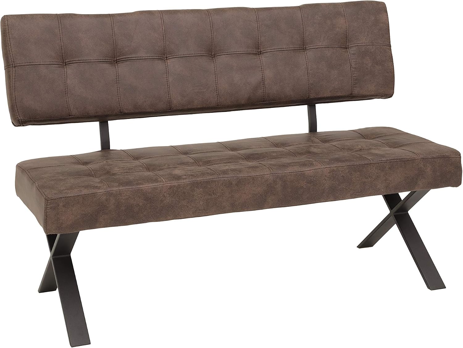 Hela Tische, 140 × 61 × 93 cm, Belastbarkeit: 300 kg pro Person max, X-Metallgestell Anthrazit