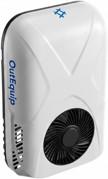 12V RV Klimaanlage, 10000 BTU DC AC mit Heizfunktion, 40 dB Ultra-Quiet Operation