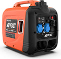 AIVOLT Inverter Stromerzeuger 3200 Watt Stromgenerator Notstromaggregat Benzin lei, 61 dB, Inverter, dem Geräusch eines normalen Gesprächs