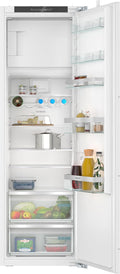 Siemens KI82LVFE0 iQ300 Kühlschrank, 177,5 × 56 cm Nische, 34 l, Stauraum, Einbaukühlschrank mit Gefrierfach, 246L Kühlen & 34L Gefrieren