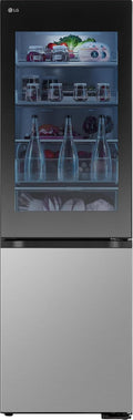 LG GBG5160CPY Kühl-/Gefrierkombination, 349 L Gesamtvolumen, Maße (BxHxT): 59,5 × 186 × 67,6 cm, Smart Inverter Compressor, App-Steuerung