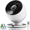 0 dB leiser Tischventilator, 12-Stunden-Timer, 15,75-Zoll-Luftzirkulationsventilator, 12 Geschwindigkeitsstufen