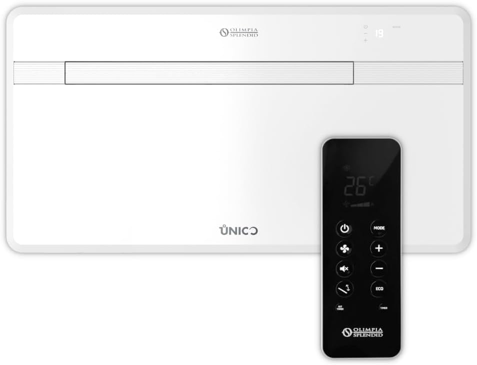 Olimpia Splendid Unico Evo 20 HP PVAN Klimagerät ohne Außeneinheit, 1,7 kW Kühlen/1,5 kW Heizen, WLAN, R290, Wärmepumpe